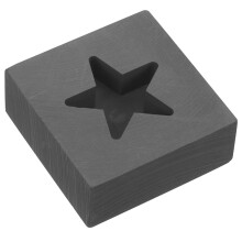 3Stk Schwarze Graphit Gussformen Für Metallgießen Hitzebeständig DIY