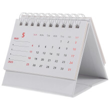 4Stk Weißer Notiz-Tischkalender 2025 Für Büro Und Tägliche Planung