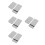 8Stk Silberne Metallbox Schiebedeckel Luftdicht Kleine Dose 7