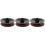 3Sets Schwarzer Keramikhalter Für Räucherstäbchen Und 6
