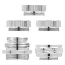 10Stk Kupfer Hahnanschluss Adapter Für Garten Mit Spritzschutz