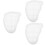3Stk Flexible Silikonform Weiß DIY Aschenbecher 8