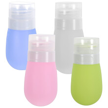 16Stk Reisegröße Silikonflaschen Für Shampoo Lotion Flüssigkeiten Bunt