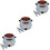 3Sets Mini Kochgeschirr Puppenhaus Töpfe Küchen 7
