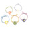 90Stk Ponytail Halter Mit , Bunt, Und 1