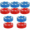 10Ud Pucks De Hockey Para Práctica Con PP Durable Colores Múltiples 5