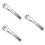 3Stk Multifunktionale Serving Tongs, Hitzebeständig & Robust 7
