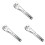 3Stk Multifunktionale Serving Tongs, Hitzebeständig & Robust 2