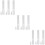 9Stk Augenlid Stift Transparent Kunststoff Langlebig Makeup 9
