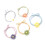 90Stk Ponytail Halter Mit , Bunt, Und 11
