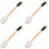 4Ud Masaje Largo Mango Madera Y Esponja Multicolor 7