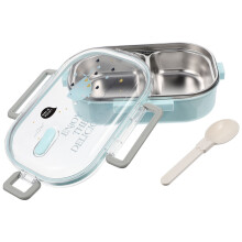 4Stk Wiederverwendbare Lunchbox Kinder Bento Box in