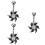 3Stk Bauchnabelringe , Funkelndes Zirkon Schmuckset 9