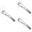 3Stk Multifunktionale Serving Tongs, Hitzebeständig & Robust 6