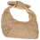 4Stk Große Polyester Strandtaschen Beige Mit Schleife 1