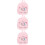 3Stk Rosa Mini Plüsch Rucksack Kinder Schultasche 8