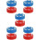 10Ud Pucks De Hockey Para Práctica Con PP Durable Colores Múltiples 10