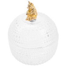 2Stk Aufbewahrungsgläser Mit Deckel Für Schmuck Und Snacks