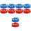 10Ud Pucks De Hockey Para Práctica Con PP Durable Colores Múltiples 6
