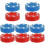 10Ud Pucks De Hockey Para Práctica Con PP Durable Colores Múltiples 4