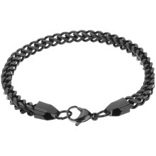 2Stk Männerschmuck Armband Schwarze Kettenarmband Für