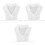 3Ud Cuello Falso De Cómodo Y Desmontable Para Mujer 5