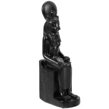 5Stk Schwarze Resin Ägyptische Sphinx Figurine Büro Und Zuhause