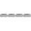 4Stk Multifunktionale Serviertabletts Glänzend Robust Silber 7