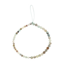 4Stk Agate Perlen Handyhalter DIY Charmante Mehrfarbige Hängeschlaufe