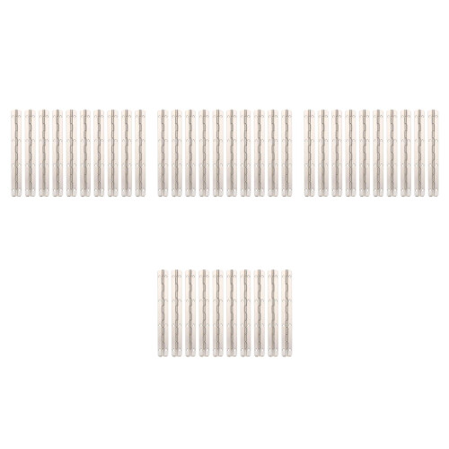 40Ud Accesorios Bisagras De Hierro Plata Para Muebles Y 1