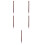 5Stk Wasserfester Brauenstift Light Brown, Schweißresistent, Handlich 4