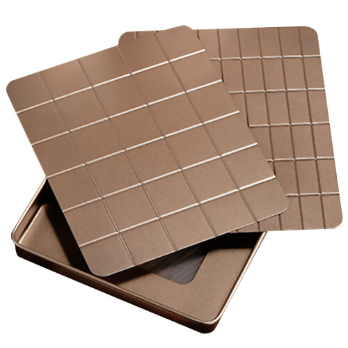 4Sets Metall Nougatbackform Set Für Kuchen Und Dessert 2