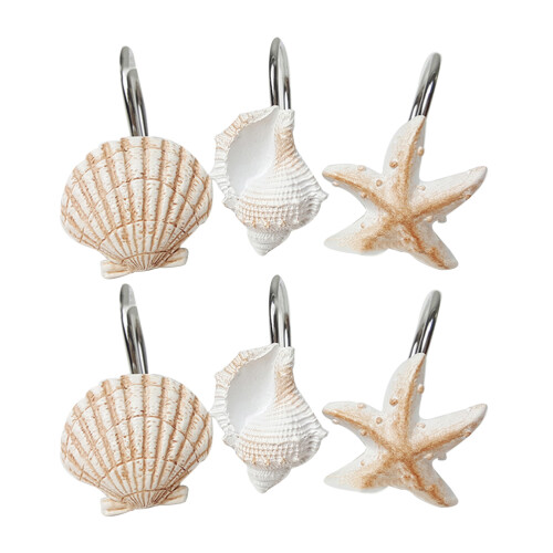 36Ud Para Ducha Resina Forma Marina Decorativos