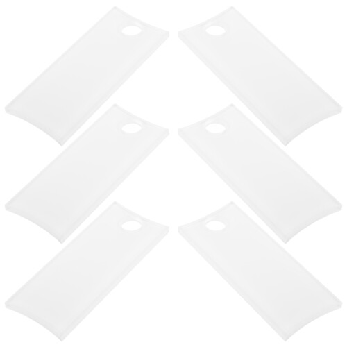 12Stk Sublimation Acryl Flaschendeckel Robust Transparent 2
