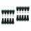 10Ud Conector Jack 12V Dc Multi Para Cámaras Cctv Y Luces LED 3