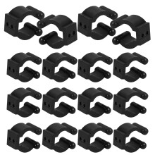 60Ud Soporte Práctico Para Cañas De Pesca Y Tacos De Billar ABS Negro