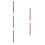 5Stk Wasserfester Brauenstift Light Brown, Schweißresistent, Handlich 3