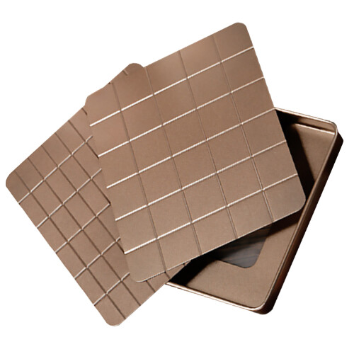 4Sets Metall Nougatbackform Set Für Kuchen Und Dessert 1