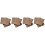 4Sets Metall Nougatbackform Set Für Kuchen Und Dessert 4