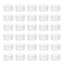 150Stk Kunststoff Transparente Reisebehälter Kosmetik Box