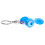 Langlebiger Evil Eye Bag Keychain Kunststoff Metall 7