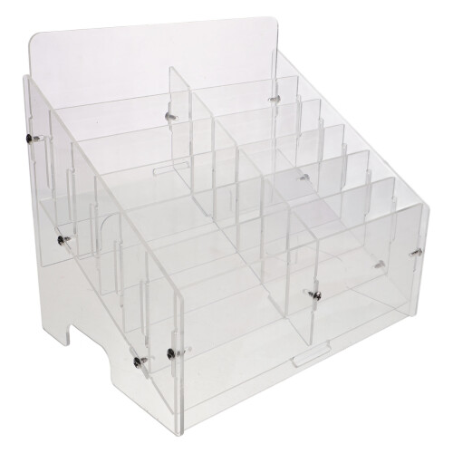 2Stk Multi- Telefon Organizer Transparent Für Büro Gebrauch 1