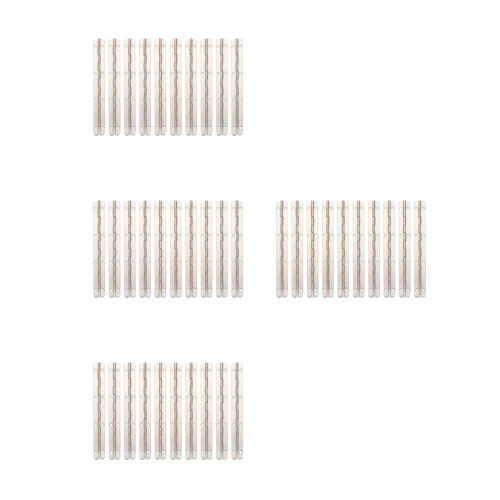 40Ud Accesorios Bisagras De Hierro Plata Para Muebles Y 2