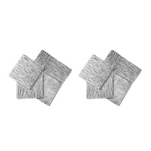 2Paare Silber Ear Drop Damen Ohrringe Moderne Schmuck Für Party