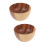 2Ud Ensaladeras De Madera Grande Resistente Con Superficie Lisa 8