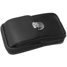 3Stk Litchi-Leder Herren Gürteltasche Für Handy Outdoor