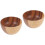 2Ud Ensaladeras De Madera Grande Resistente Con Superficie Lisa 6