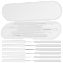 Duschkopf Reinigungsbürste Weiß PP Box Mini Bürste Haushalt
