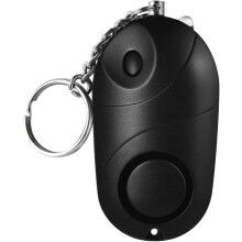 Dispositivo de segurança de emergência, alarme de segurança pessoal com luz estroboscópica LED SOS, sirene potente de 130dB para mulheres,