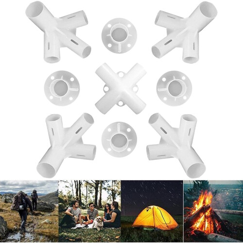 Tent Replacement Spare Parts for Durable Plastic Material, Easy Installation Multi-functional Tent Connectors 1